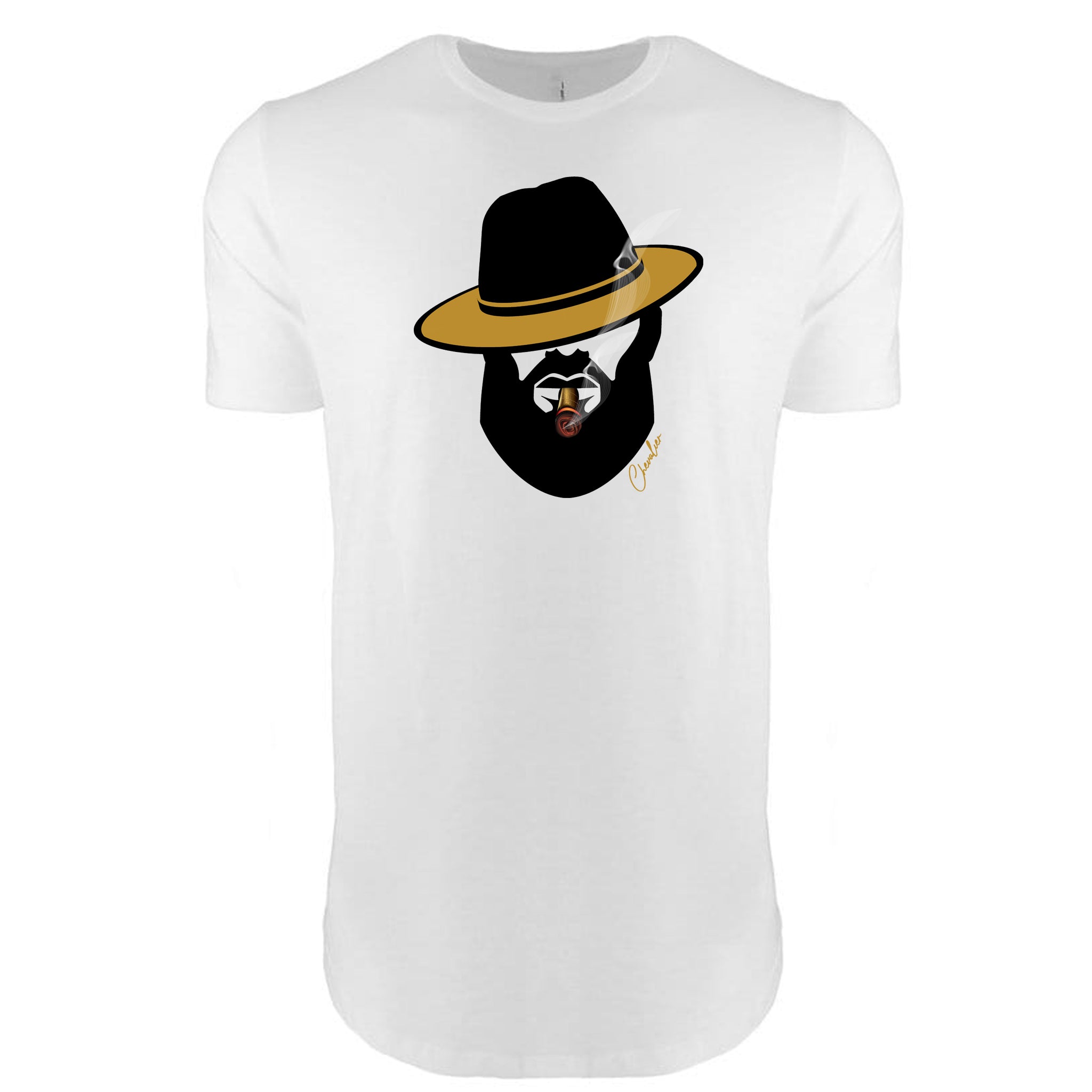 Black & Old Gold Lid Urban Tee