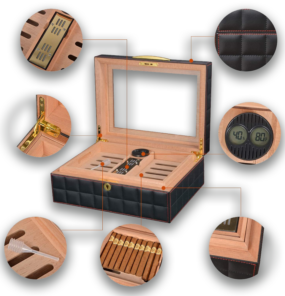 Regal Humidor II (Personalized)