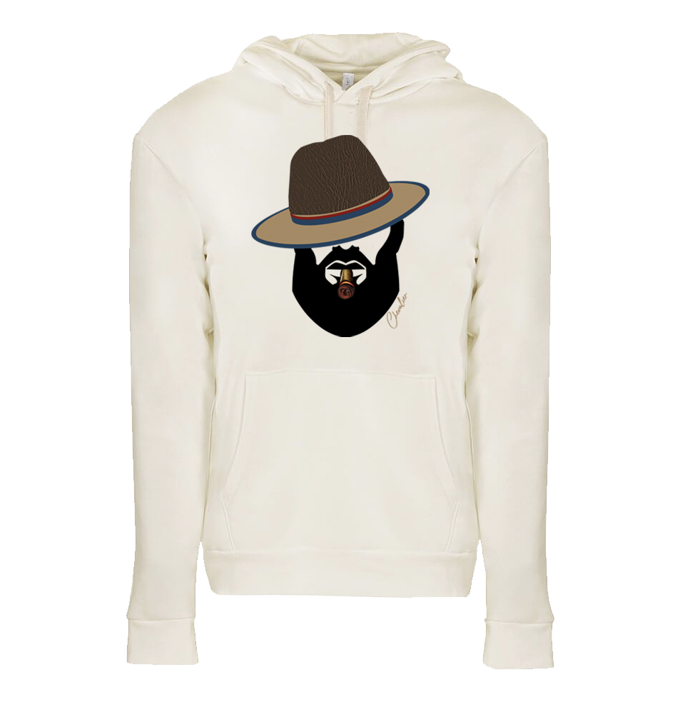 Leather-Look Lid Hoodie
