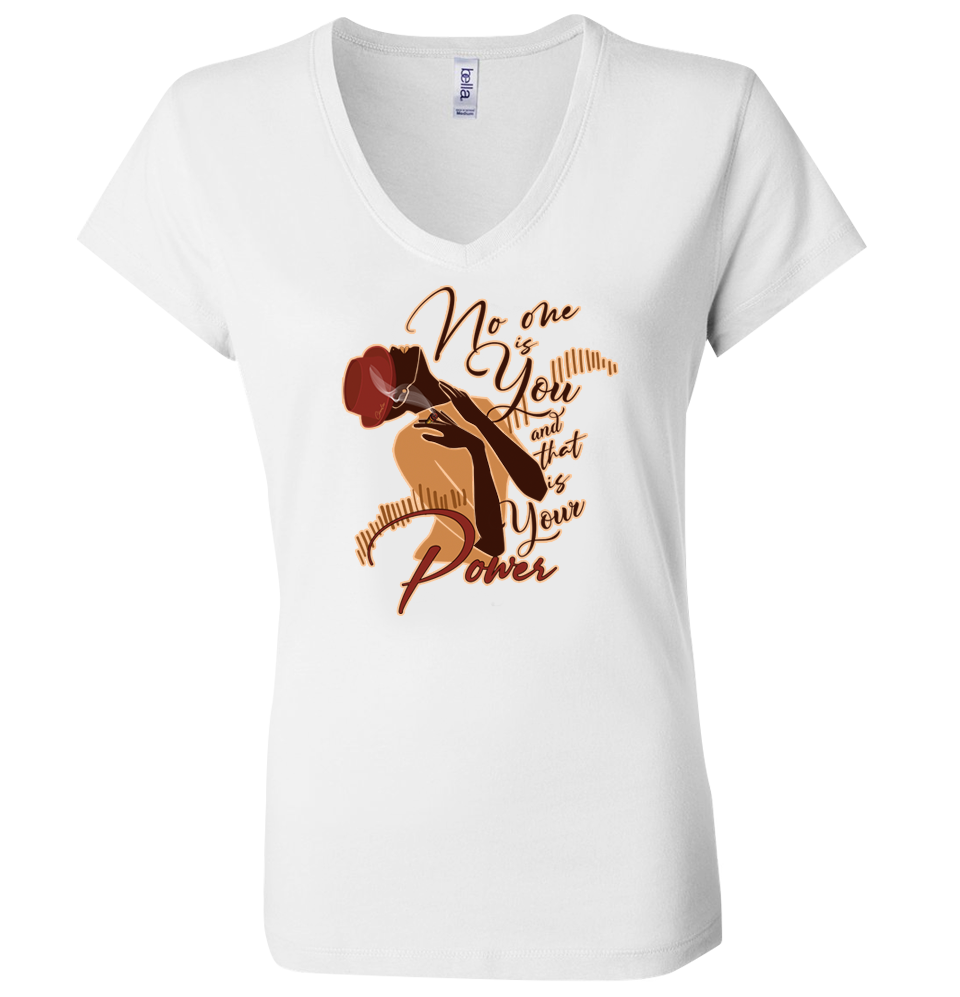YOU Her V-Neck Tee