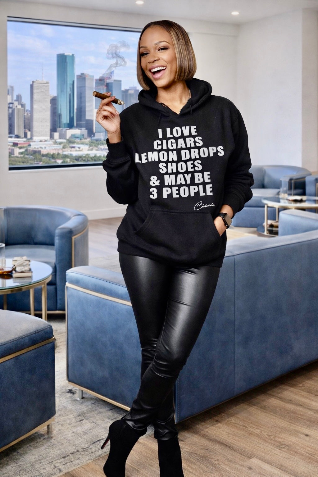 Lemom Drops Hoodie-Her